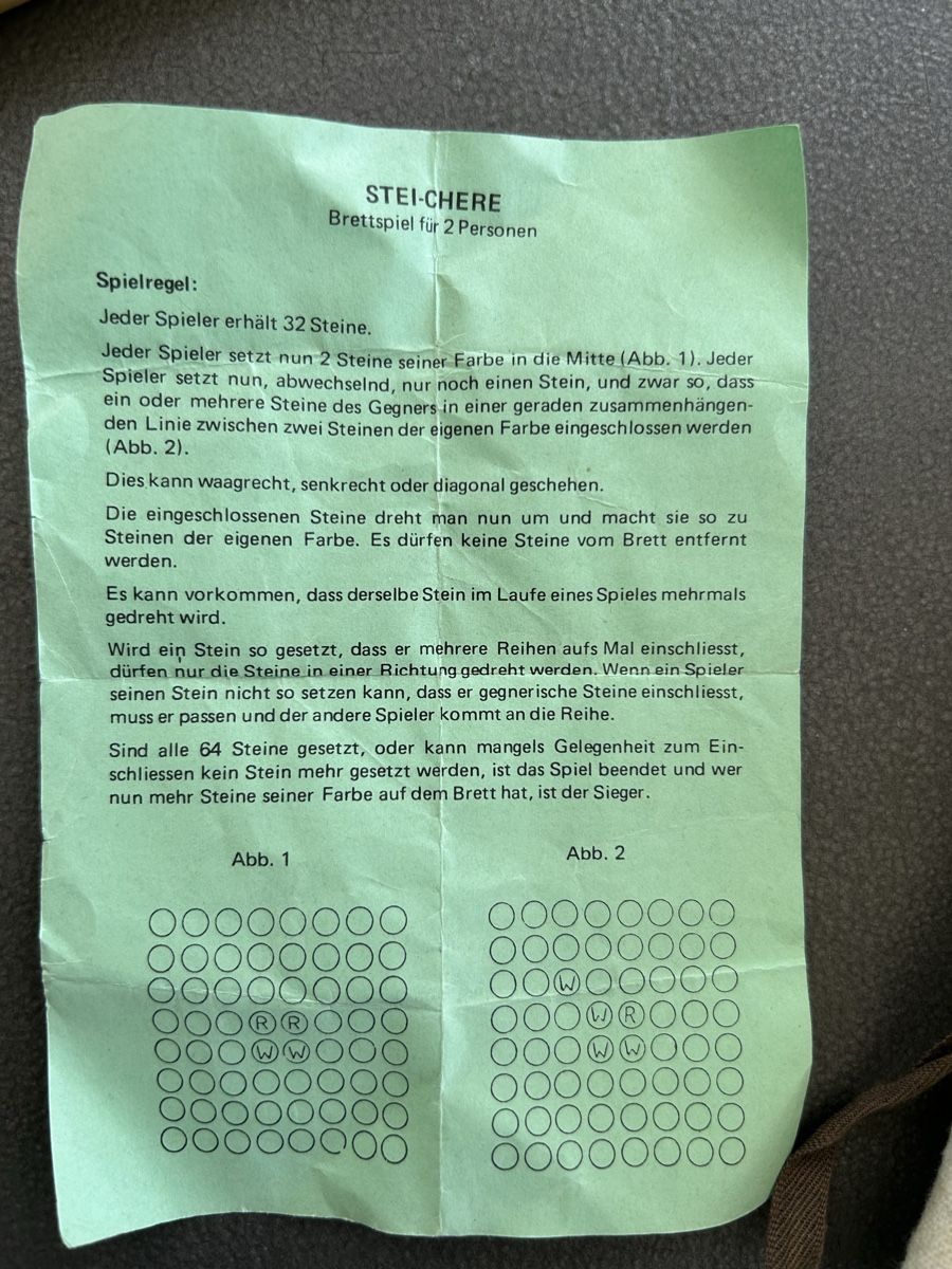 Giochi: Holzspiel Stein-Kehre  – Usato da St.Gallen venduto da Willisg 2
