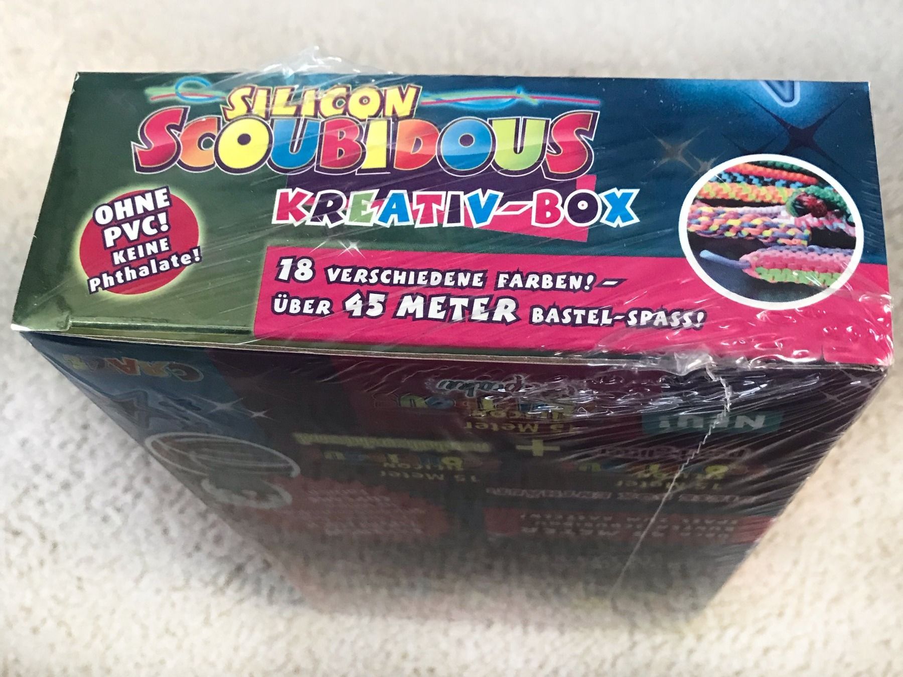 Kit bricolage: Silikon SCOUBIDOUS Kreativ-Box / NEU – Nuovo e nell'imballaggio originale da Dürrenäsch venduto da Bastelnde 2