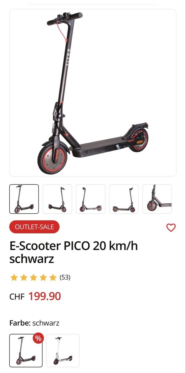 Kickboard: E-Trotinette – Neuf avec emballage d'origine à Koppigen par aquinnah 1