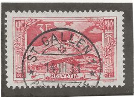ST.GALLEN 1 14.03.31 auf Zu#142 Mi#142 Volltreffer [12A10]
