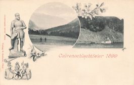 Rigi SZ/LU Känzeli-Weg mit Blick auf die Unterwaldner Alpen