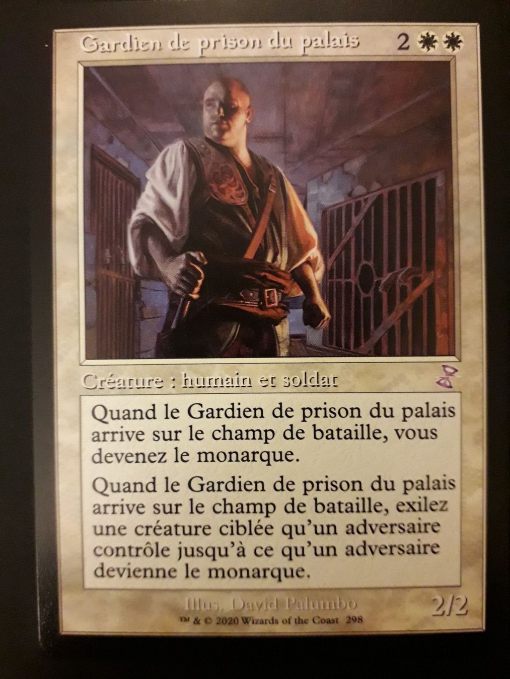 Magic The Gathering Carte collezionabili: MTG - Gardien de prison du palais – Usato da Lausanne venduto da and_n6mz