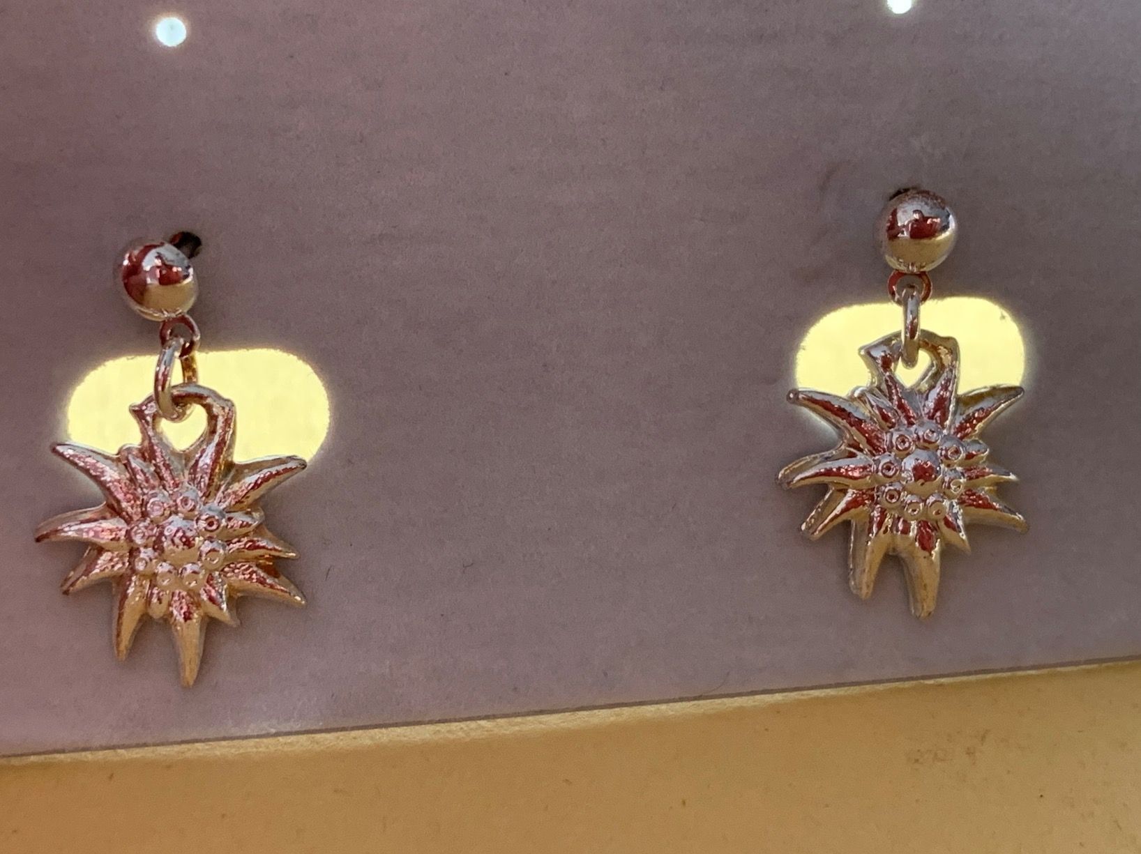 Ohrringe & -stecker: Ohrhänger Edelweiss silbrig – Neu (gemäss Beschreibung) aus Dittingen von Bellevista 4