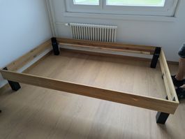 120X200 Massivholzbett »Buona Vita II«
