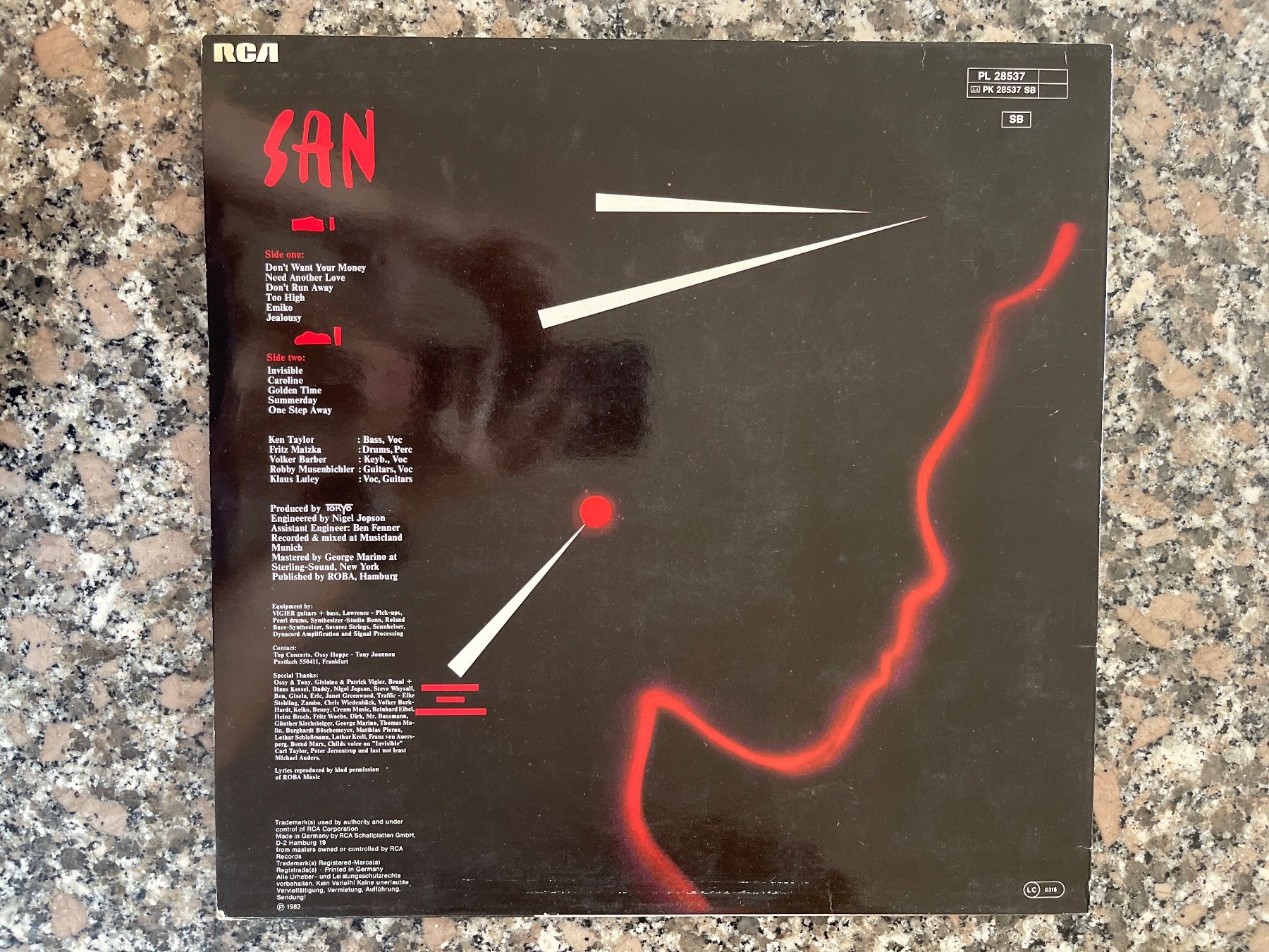 Dischi in vinile: A205/Tokyo San – Usato da Frutigen venduto da Philippe_jsp 1
