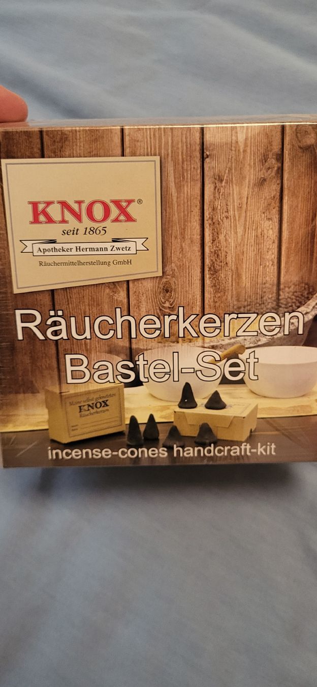 Bastelsets: Raucherkerzen Bastel set - incense – Neu und originalverpackt aus Camignolo von Hakunamat5
