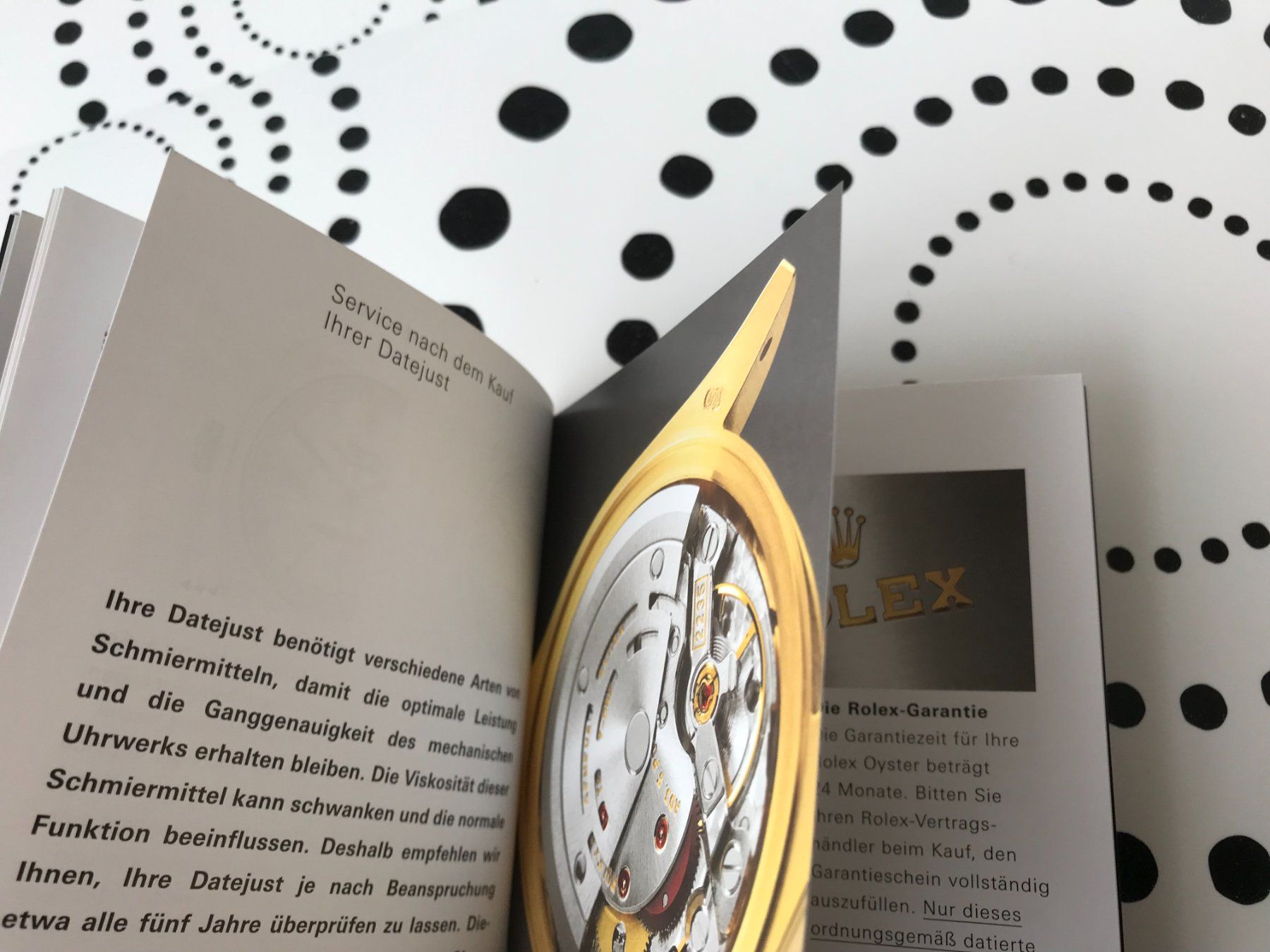 Rolex Documents: ROLEX ORIG. DATEJUST - OPERATING INSTRUCTIONS - DE 2006 !!! – Neuf (Voir description) à Epalinges par dream-watch 4