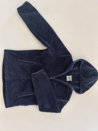 Jack Wolfskin Fleecejacke dunkelblau Grösse 140 