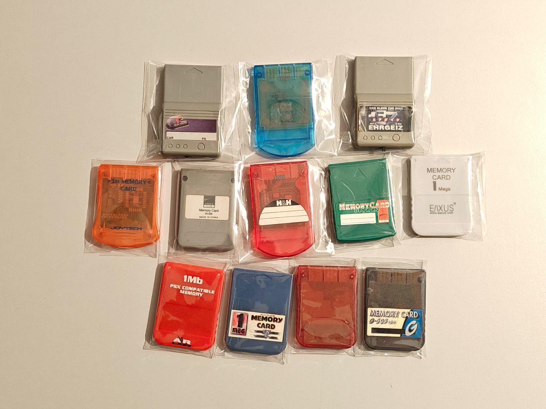 Memory unit & Memory card: 12x PlayStation Memory Card ab 1 Fr. – Usato da Birr venduto da DisDas