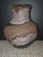 Vintage Keramikvase glasiert