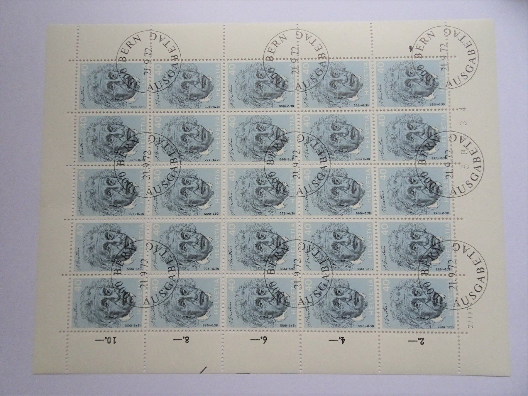Alle Briefmarken: 1972 – Neu (gemäss Beschreibung) aus Aadorf von Chnorli-Furz