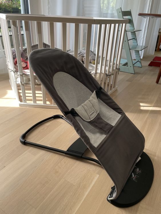 Babybjörn Wippe Babysitter Balance Soft, Anthrazit Kaufen auf Ricardo