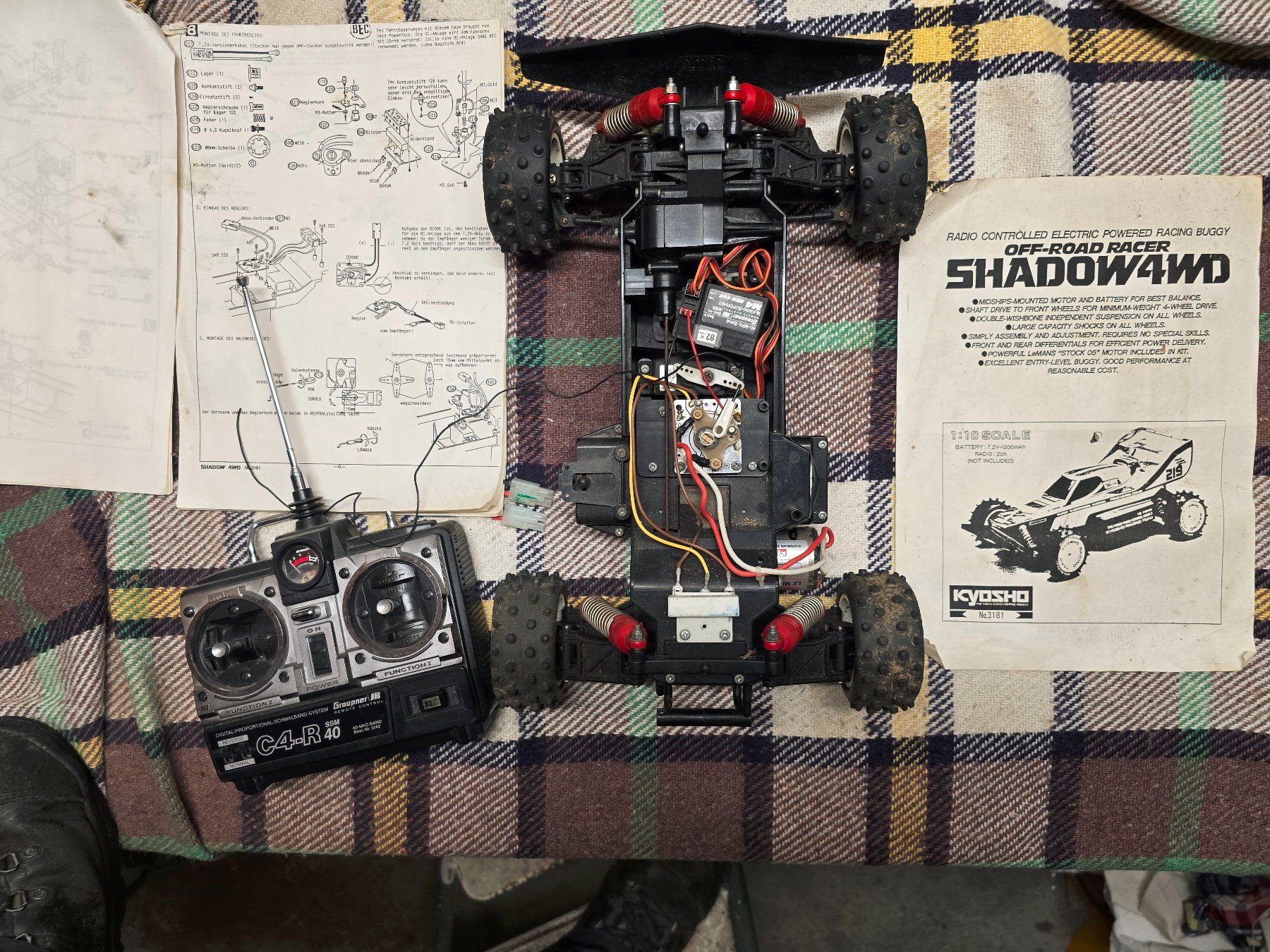 Récepteurs: OFF ROAD RACER / SHADOW 4WD / VINTAGE – D'occasion à Wald AR par Bossi54