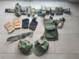 Airsoft / Militär / Ausrüstung / Gurt, Handschuhe, Hüte etc.