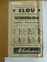 Nordmann Solothurn Zeitungsinserat 1955
