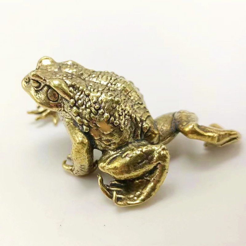 Statuette: Kröte Frosch aus Messing – Nuovo (secondo la descrizione) da Uerkheim venduto da Kaufoption 8