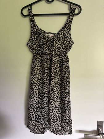 Sommerkleid Leo-Print Gr. XS