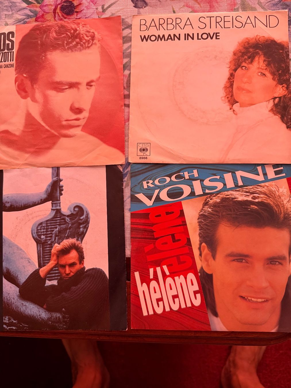 Schallplatten: 38 DISQUES 45 TOURS ORIGINAUX AVEC POCHETTE ORIGINALE – Gebraucht aus genève von GEnumist 4