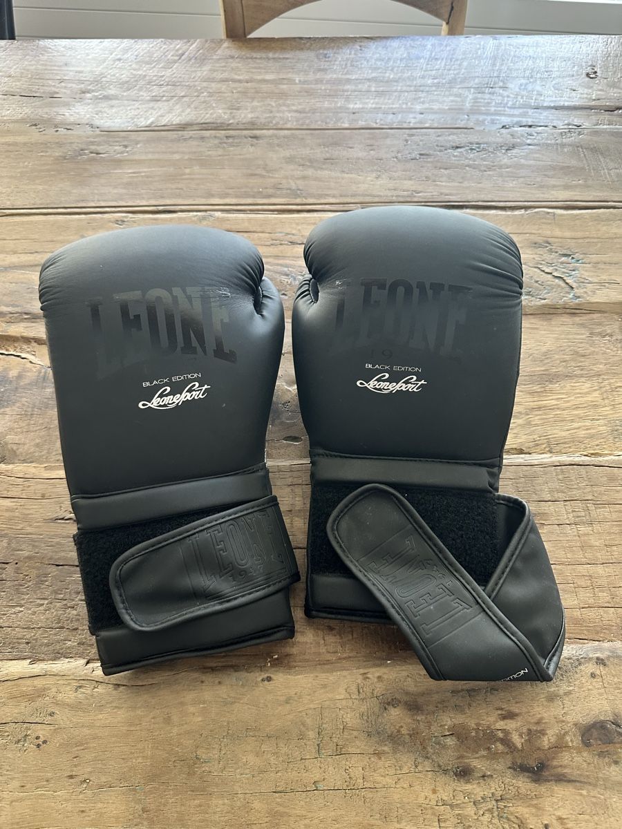 Sacchi da boxe: Gants de boxe Leone 14 oz  – Usato da Corcelles NE venduto da alebale82