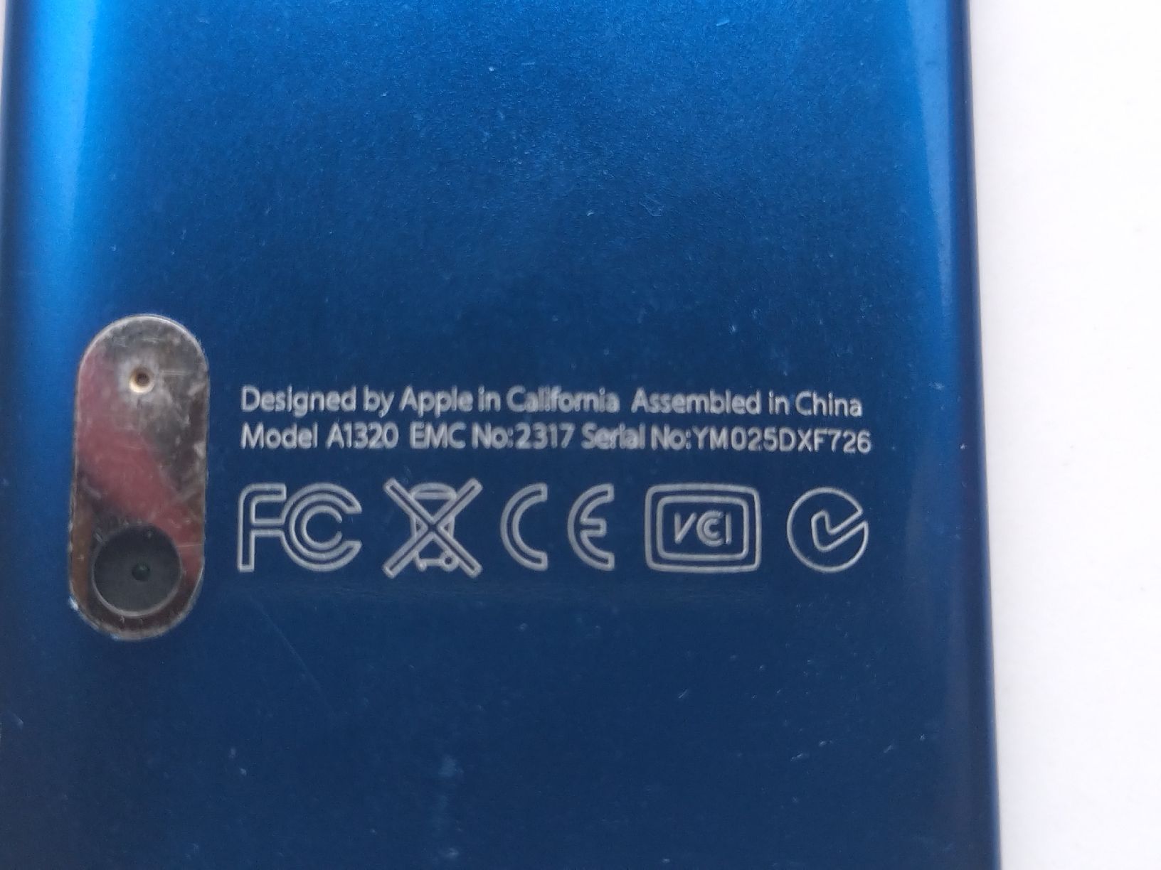 Apple Tragbarer Mediaplayer: iPod Nano Bleu Modèle A1320 Apple  – Defekt aus Farvagny-le-Grand von LaCaverne 2