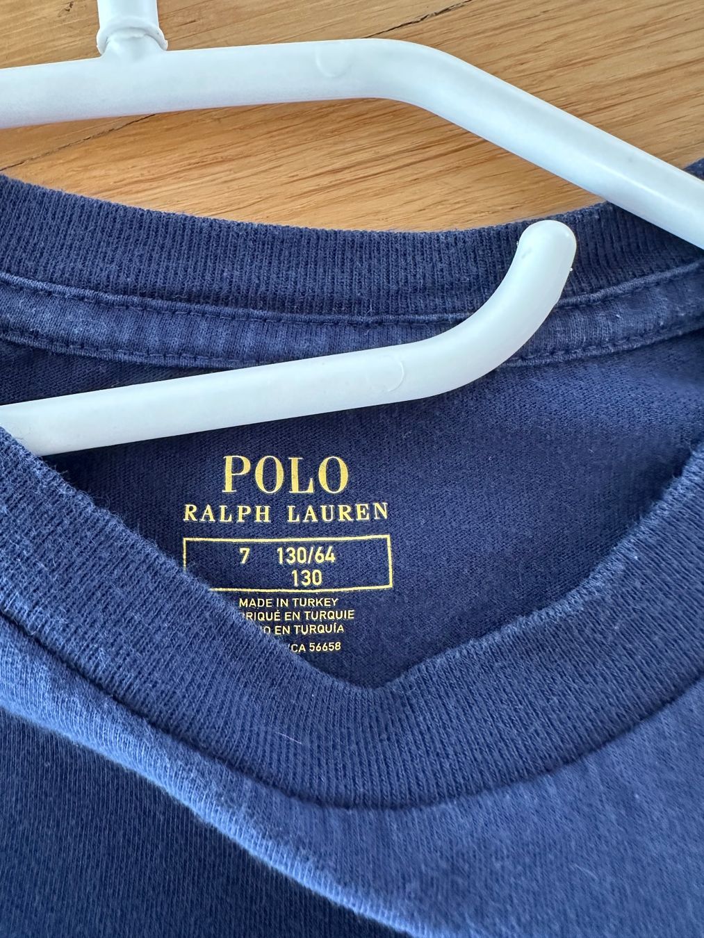 Ralph Lauren T-shirt: Ralph Lauren TShirt Blue Size 7, 130 – Usato da Montagnola venduto da eva_gm6j 2