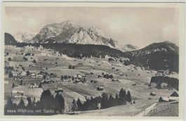 SG 193 WILDHAUS Säntis und Schafberg 1927