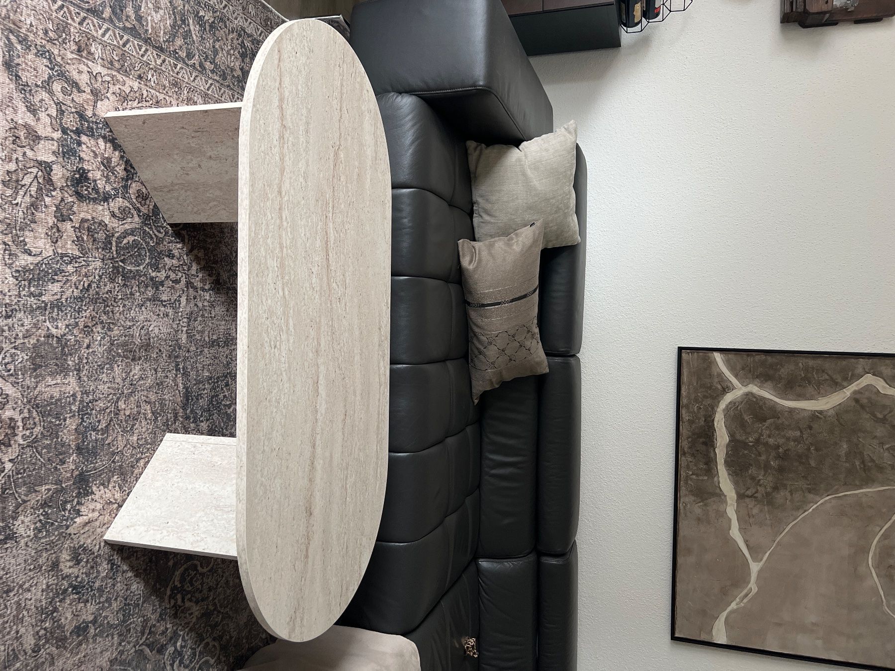 Tavoli: Couchtisch Travertinoptik – Nuovo (secondo la descrizione) da Dübendorf venduto da mic_tr8m 1