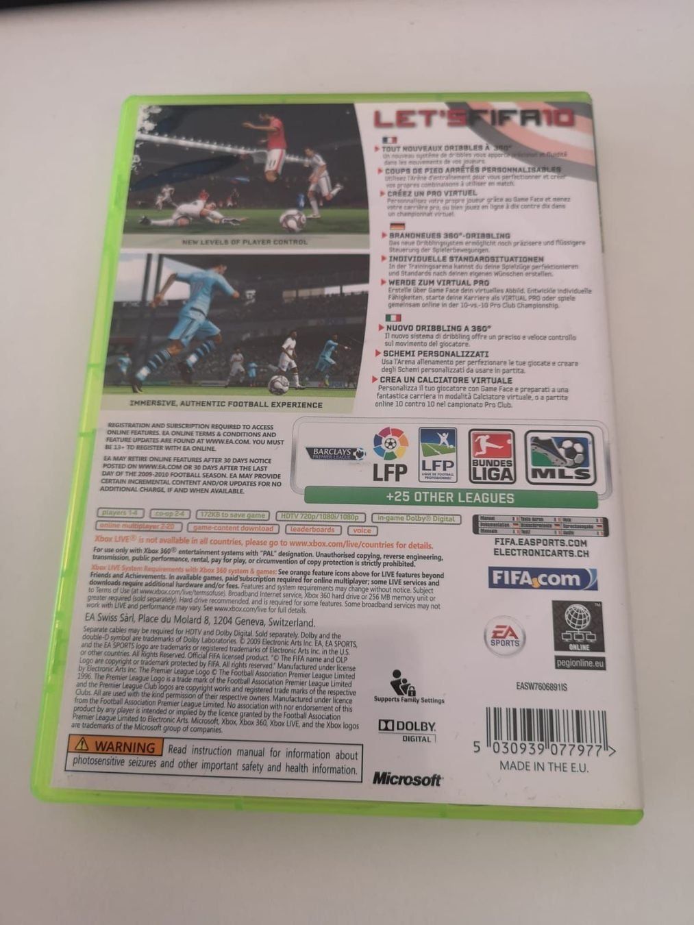 Giochi: FIFA 10 (XBOX 360) – Usato da Herisau venduto da Seyashop1 2