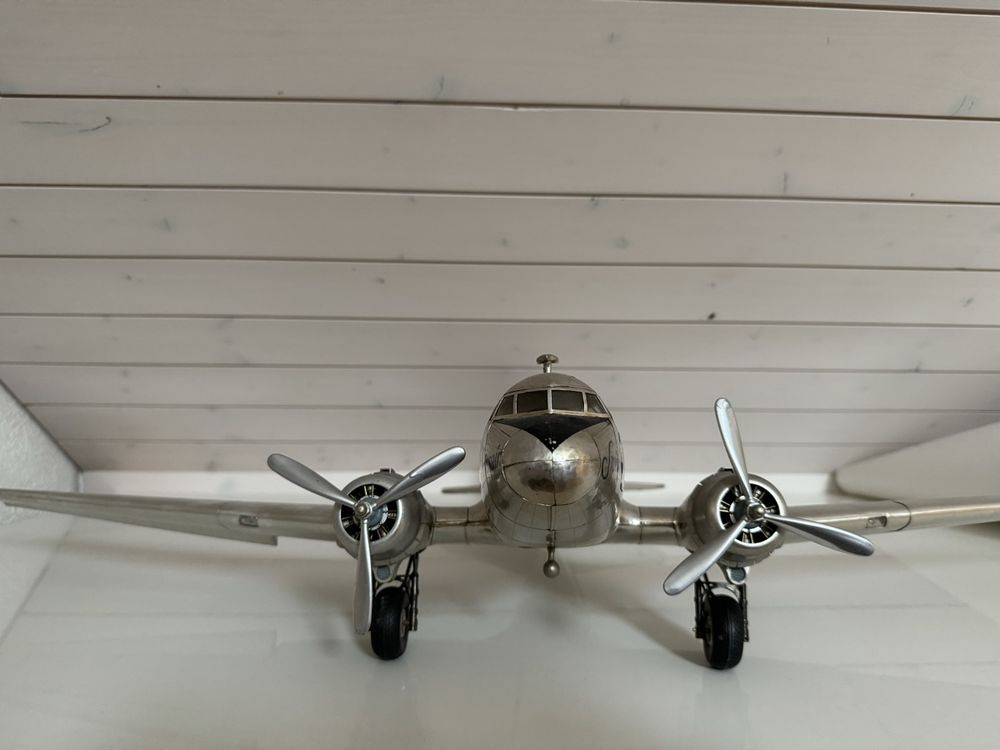Flugzeug Modell Swissair DC-3 3