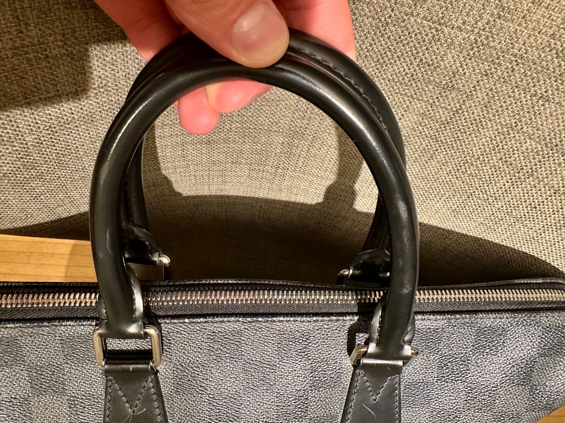 Louis Vuitton Valigie & Borse: Louis Vuitton Black Damier Graphite Porte Documents – Usato da Winterthur venduto da ivan12891 2