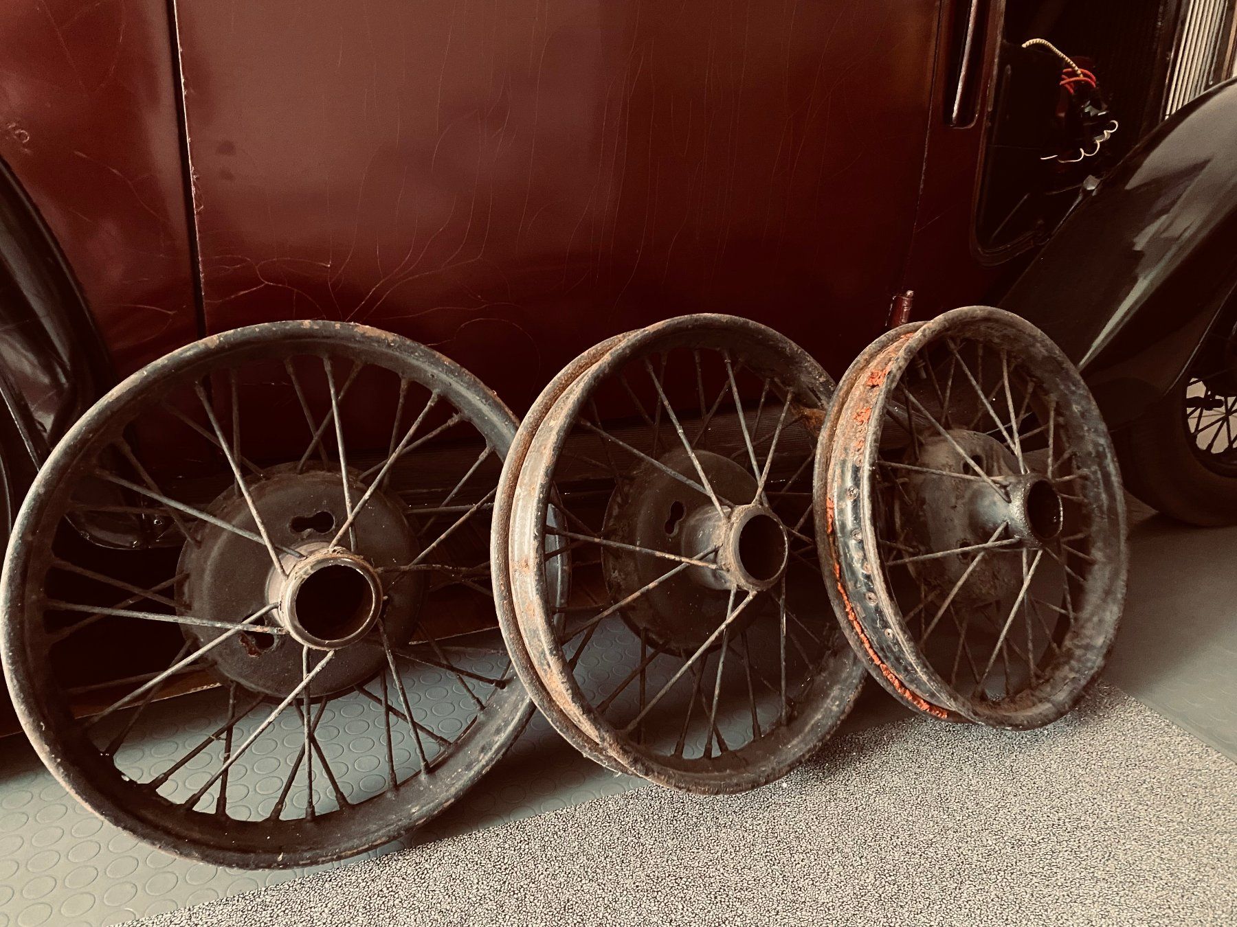 Austin Tutti pezzi di ricambio auto: Austin 7 SEVEN Felgen – Usato da Dachsen venduto da ColdChisel