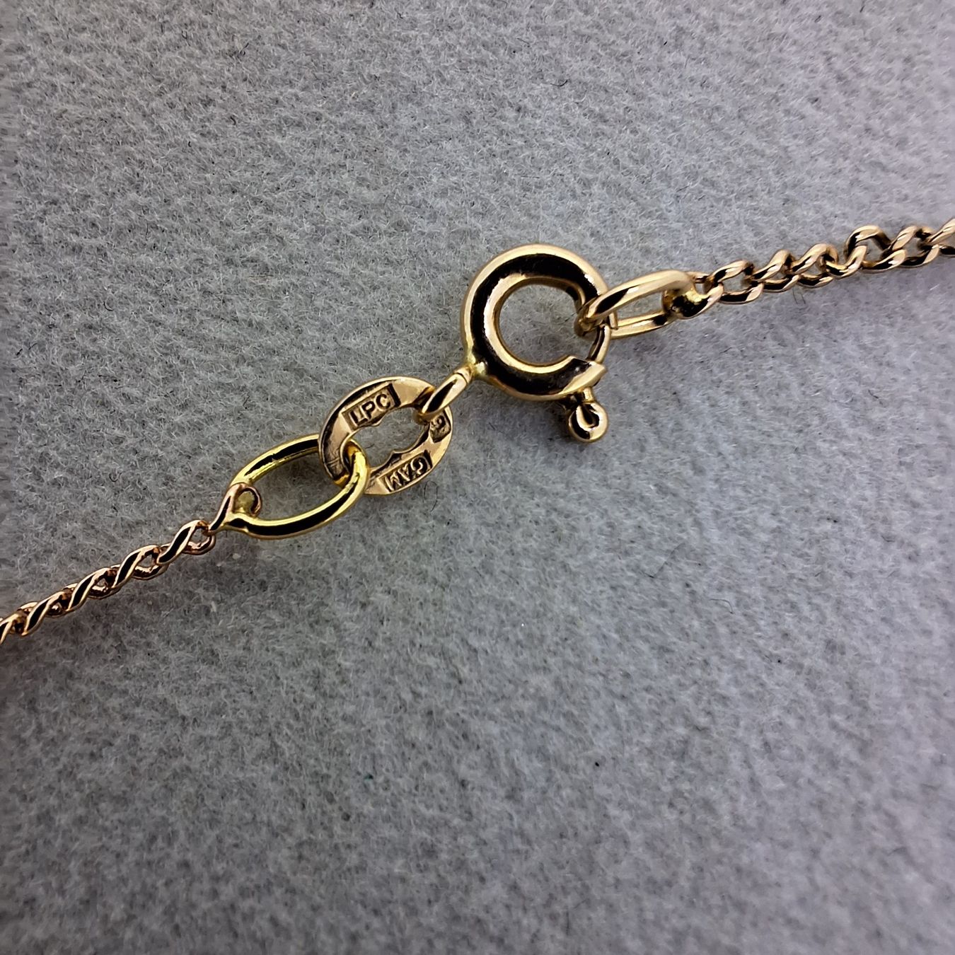Catenine: Edle sowie robuste Flachpanzerkette – Usato da Unterägeri venduto da Altgoldschmuck 6