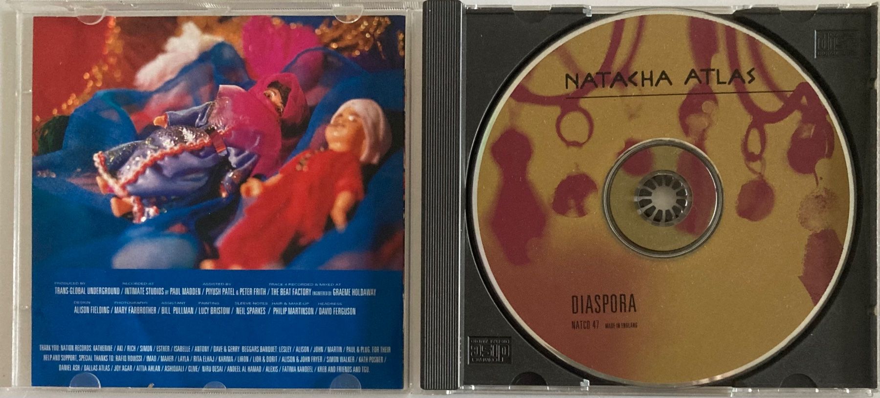 CD: NATACHA ATLAS - DIASPORA – Usato da Poliez-Pittet venduto da Newtown-Records 2