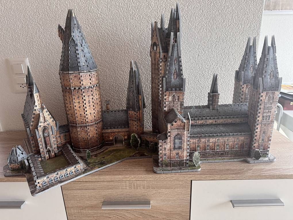 Puzzle: 3D Puzzle Harry Potter Hogwarts – Usato da Richterswil venduto da sarabi33