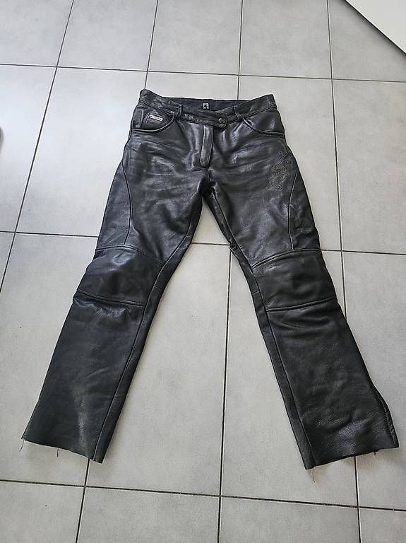 Pantaloni: RICHA Damen-Motorrad-Lederhose,  – Usato da Gunzwil venduto da peschi1204 2
