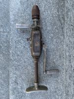 Antike Handbohrmaschine, gebraucht, Werkzeug