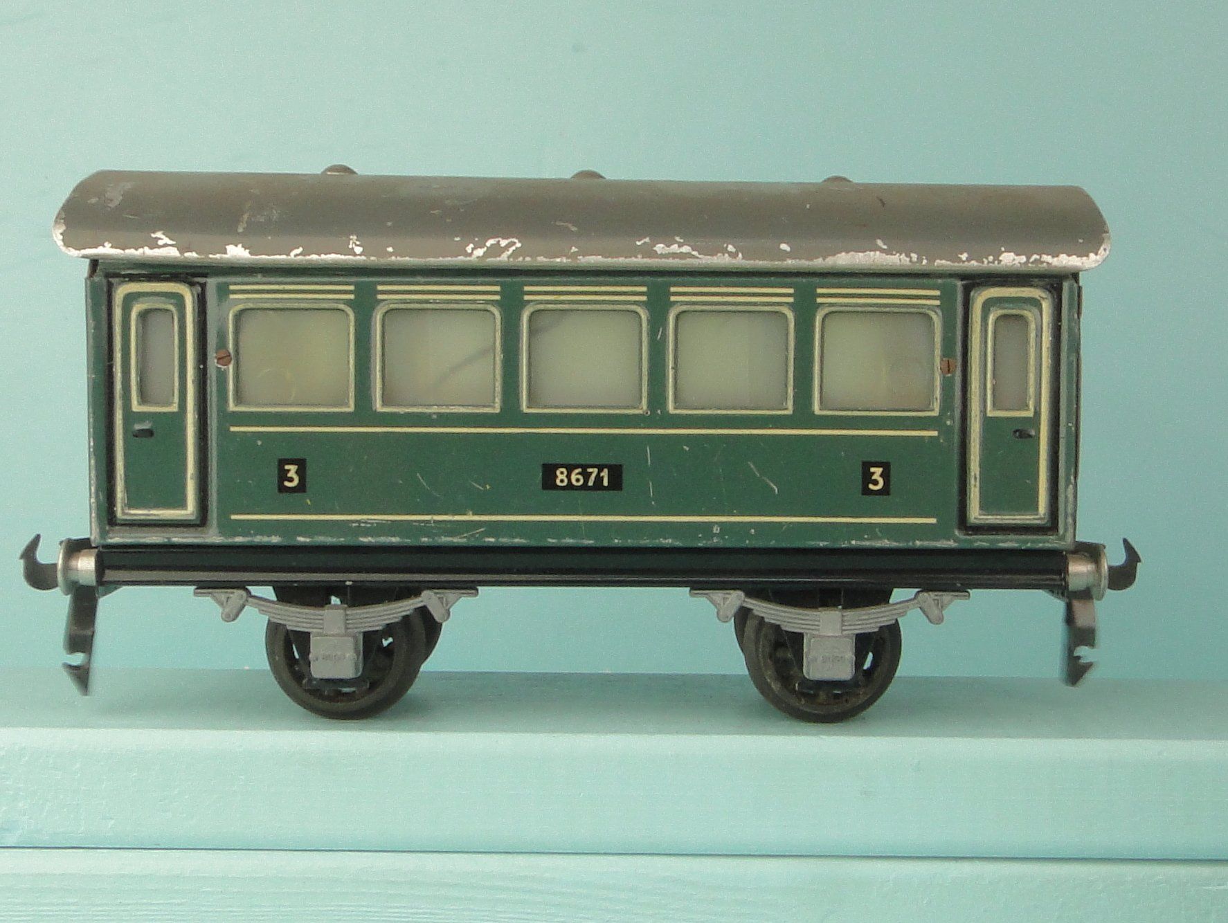 Buco Modellini di ferrovie: Buco 2 X Personenwagen 8671 – Usato da Bülach venduto da cann11 2
