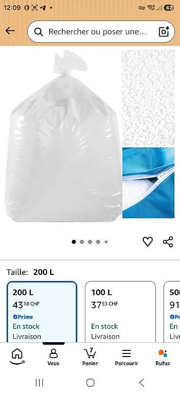 Sessel: Pouf géant – Gebraucht aus Genève von damjogil 2