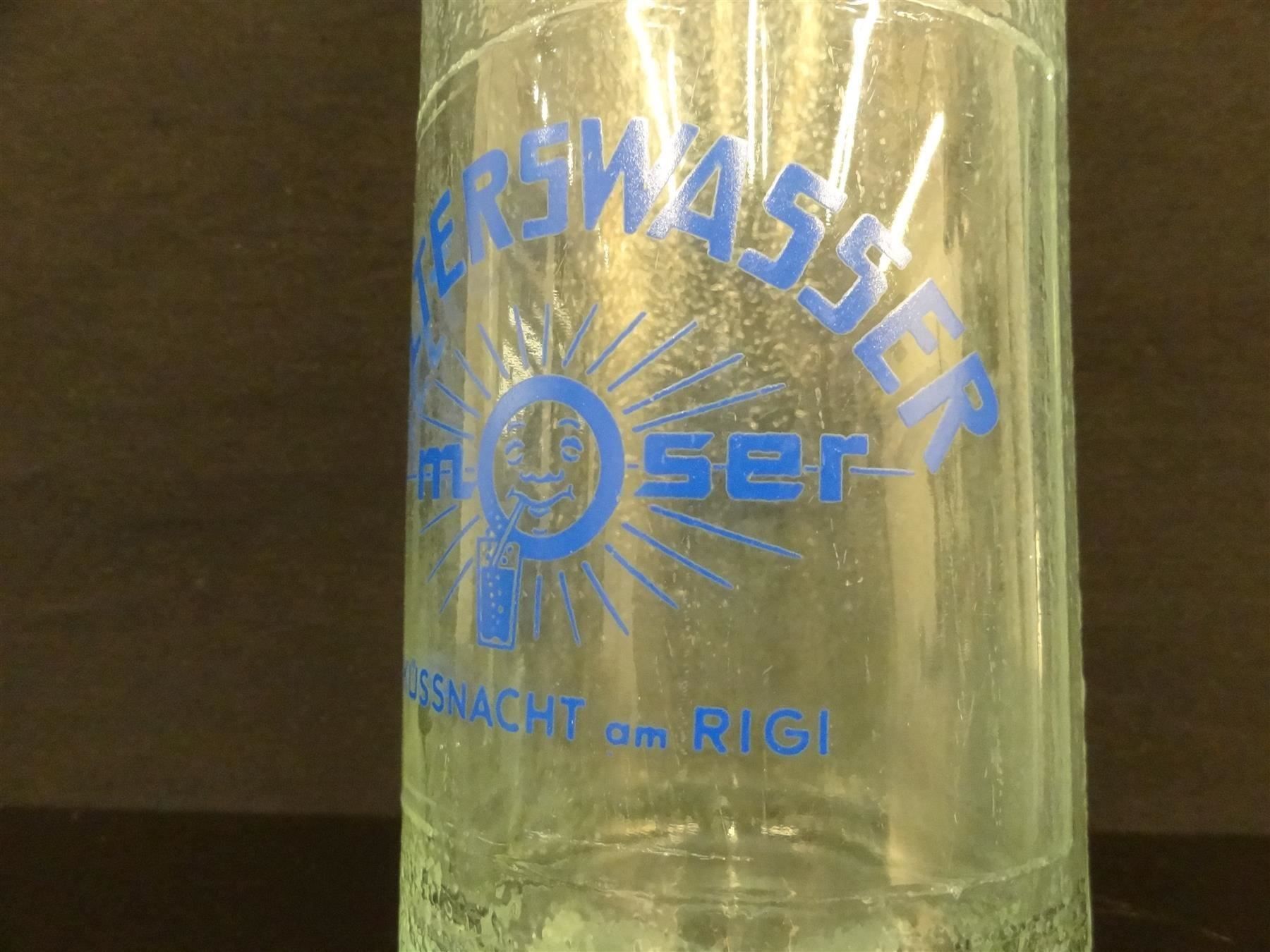 Gläser, Krüge & Flaschen: alte Flasche SELTERSWASSER MOSER 1956 – Gebraucht aus Kerzers von Flaschenposten 5