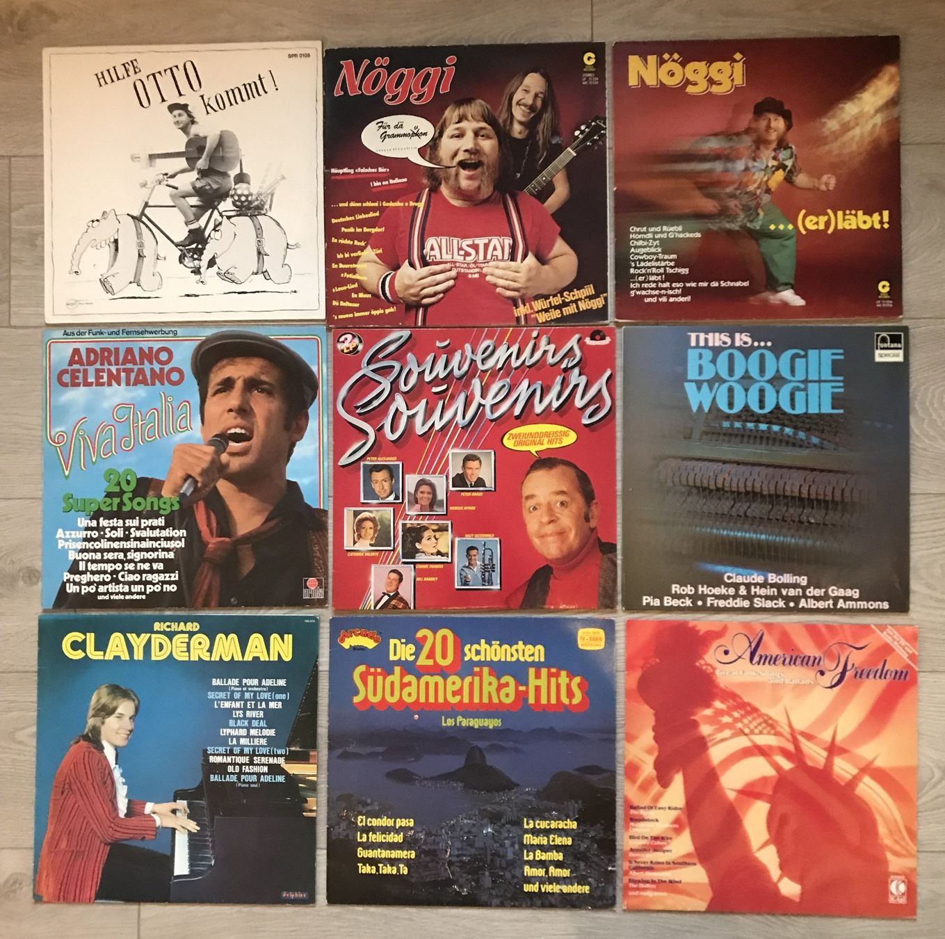 Dischi in vinile: LP Sammlung Vinyl Langspielplatten (8) – Usato da Unterkulm venduto da esco