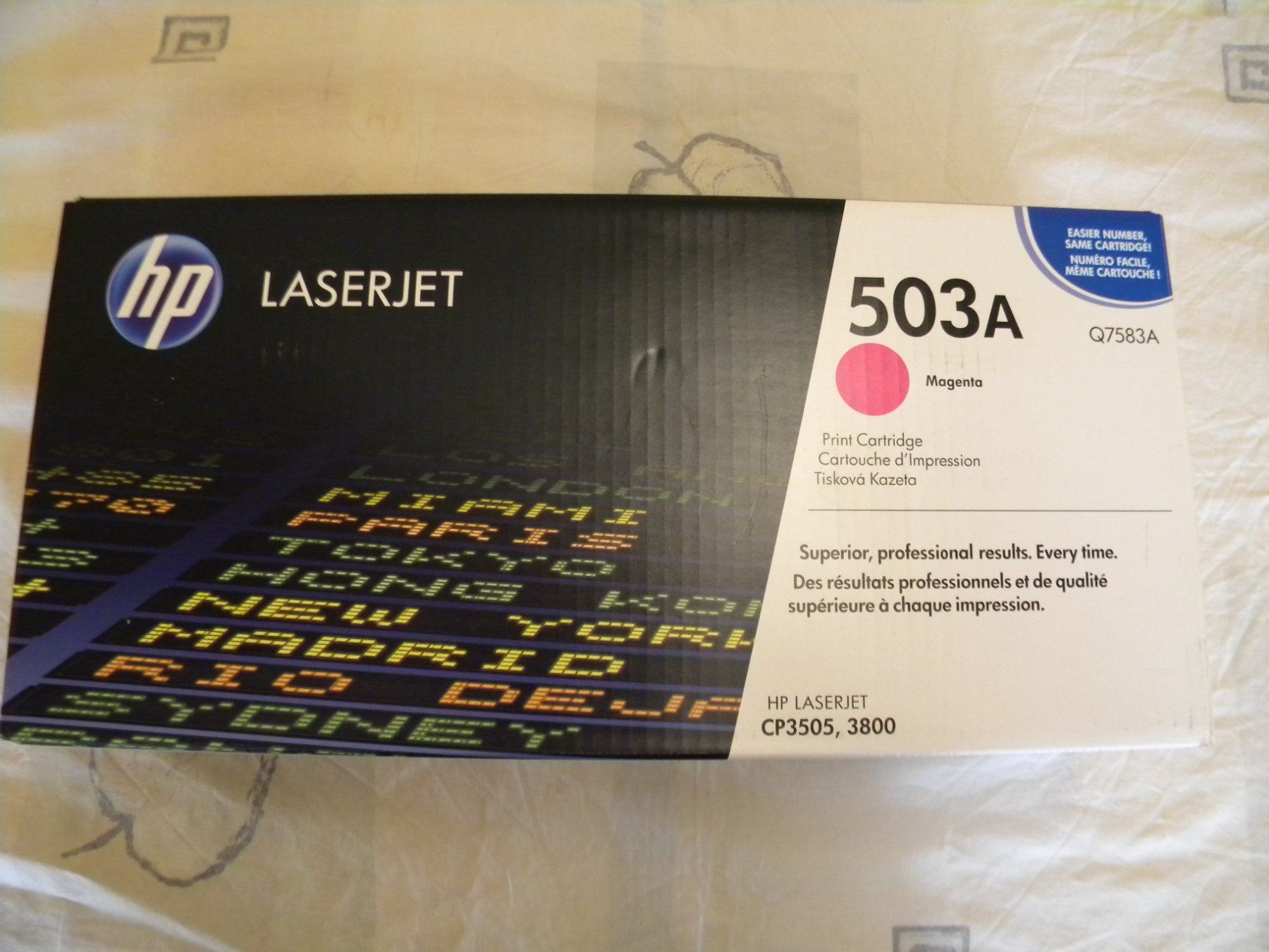Hewlett Packard Cartucce per stampanti & toner: Q7583A  503A – Nuovo e nell'imballaggio originale da Bühler venduto da Wini100