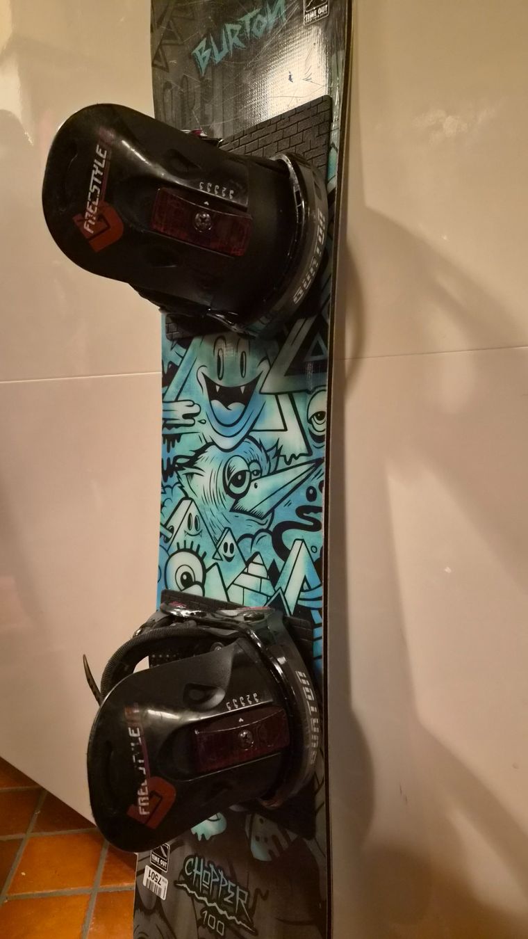 Burton Board: Burton Snowboard 100cm inkl. Bindung – Usato da Oberrieden venduto da Raja011 4