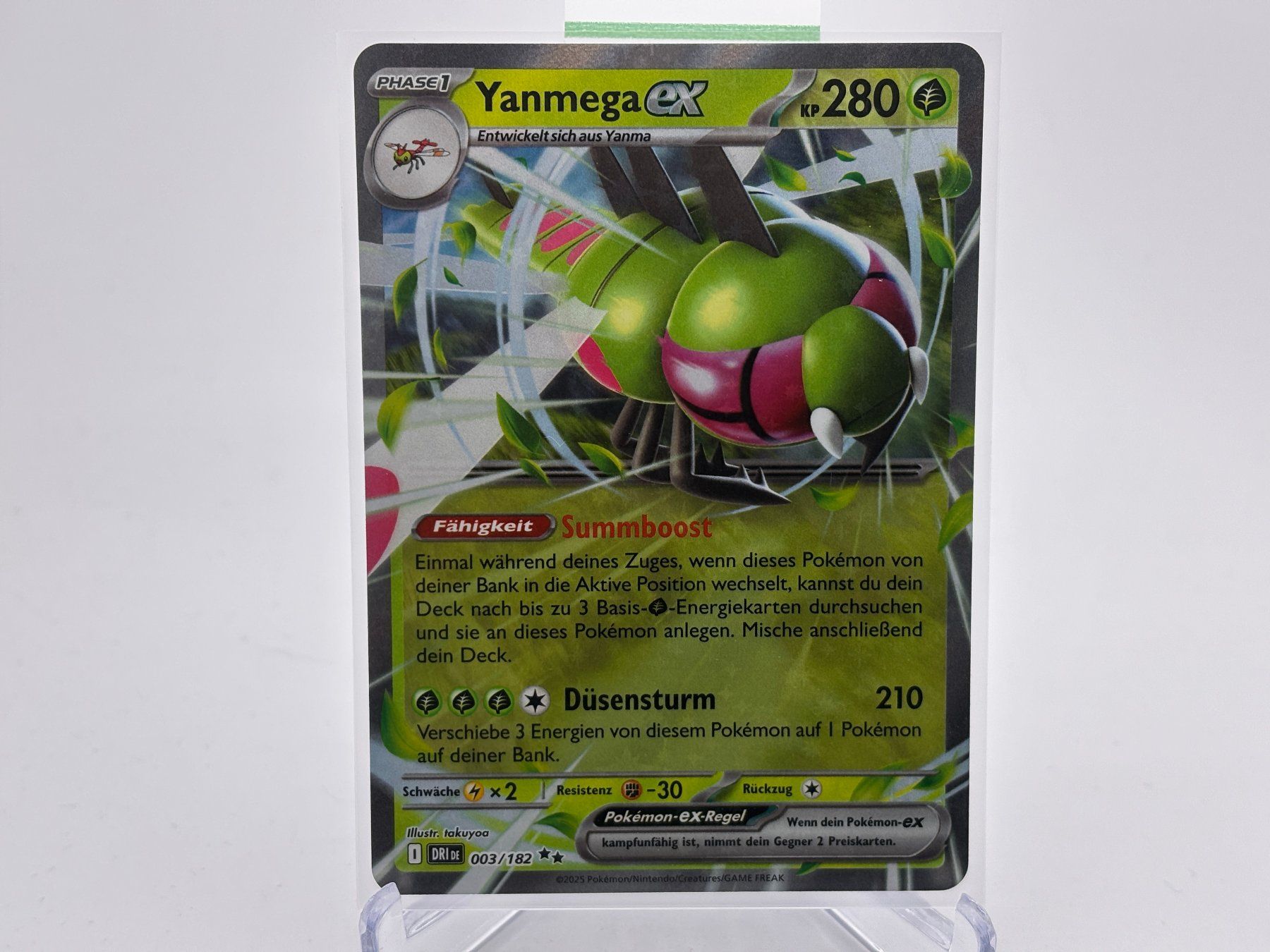 Pokémon Carte collezionabili: Ewige Rivalen - Yanmega ex  (DRI 3) - DE – Nuovo (secondo la descrizione) da Allschwil venduto da Bullach
