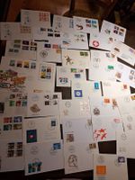 Alte Briefe-Sammlung: Schweiz Briefmarken 