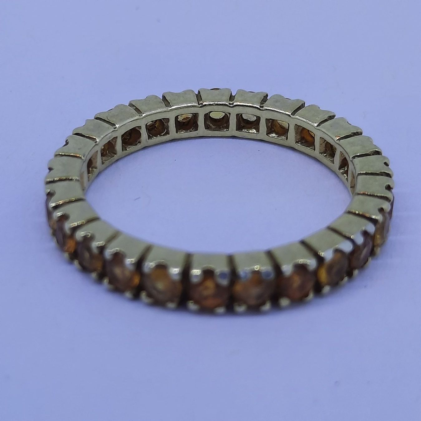 Anelli: Wunderschöner Ring mit Safir Edelsteinen – Usato da Unterägeri venduto da Altgoldschmuck 3
