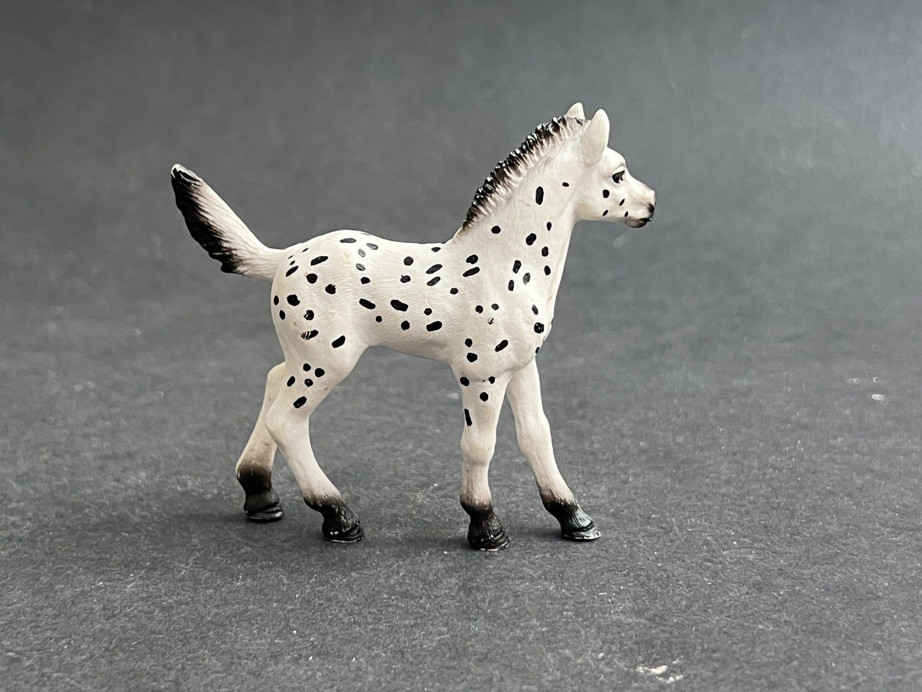 Schleich Statuette: Schleich Knabstrupper Fohlen Pferd – Usato da Ennetbaden venduto da mapa05 3