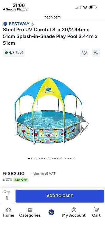Piscine: Piscine best way steel pro  – Usato da Vinzel venduto da ninioenor
