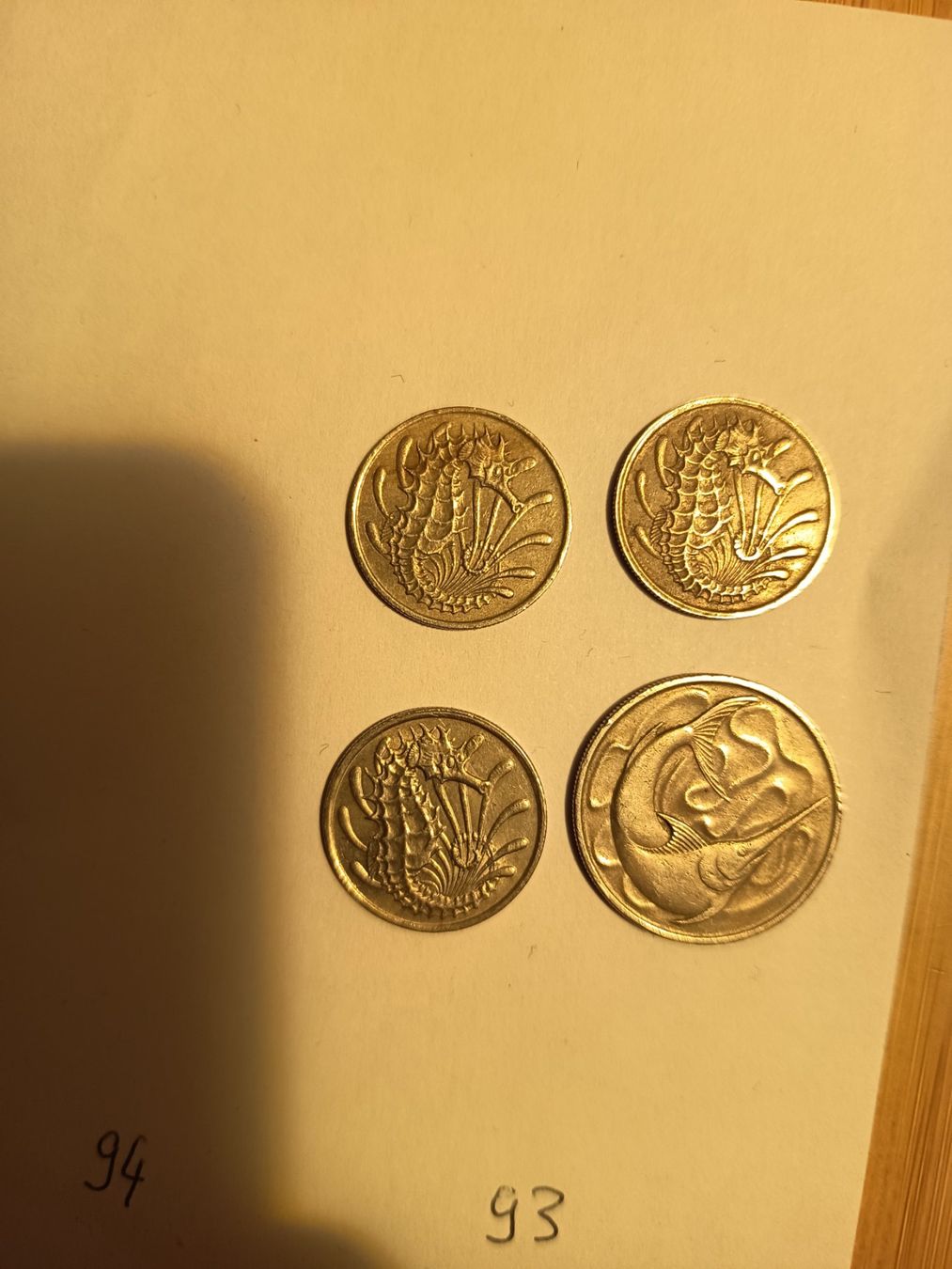 Tutti le monete: 10 + 20 cent singapur   gripnr 93 – Usato da Wattwil venduto da LuckyLegoandCoins 3