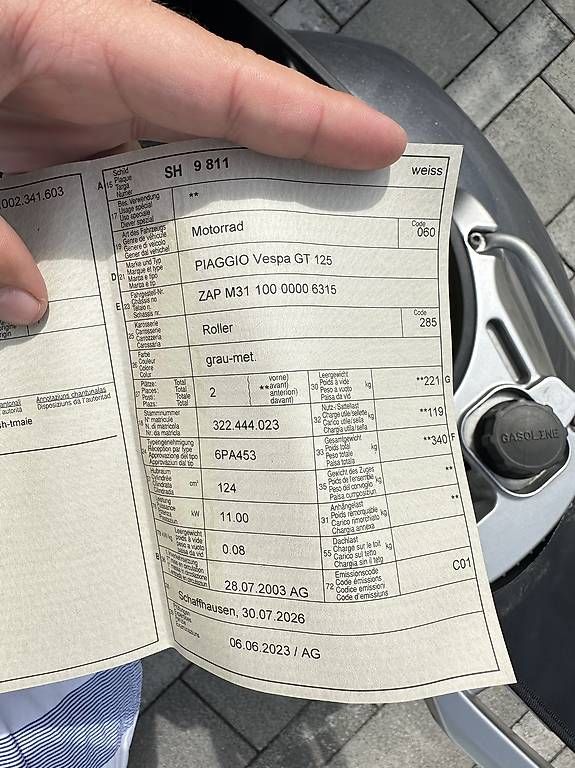 Scooter: Vespa GT 125 L Piaggio – Usato da Kaltenbach venduto da Timi_69 4