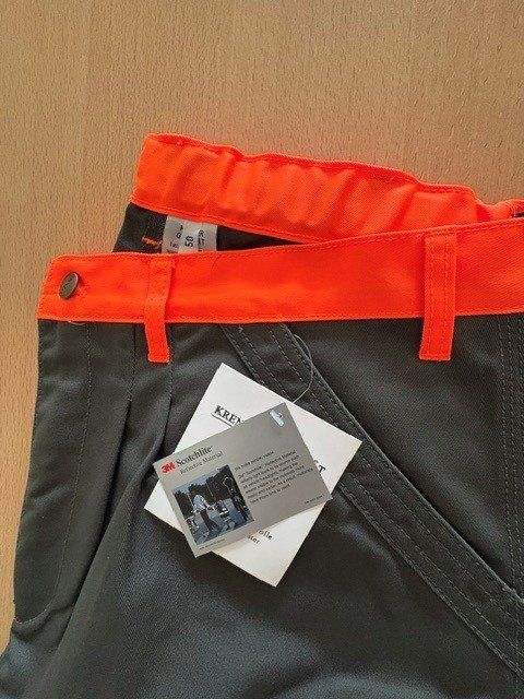 Pantaloni: Arbeitshose Ranger 3M-Plus moosgrün-orange – Nuovo e nell'imballaggio originale da Schüpfheim venduto da bau87 1